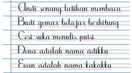 Bagaimana cara menulis huruf bersambung yang bagus seperti.jpg